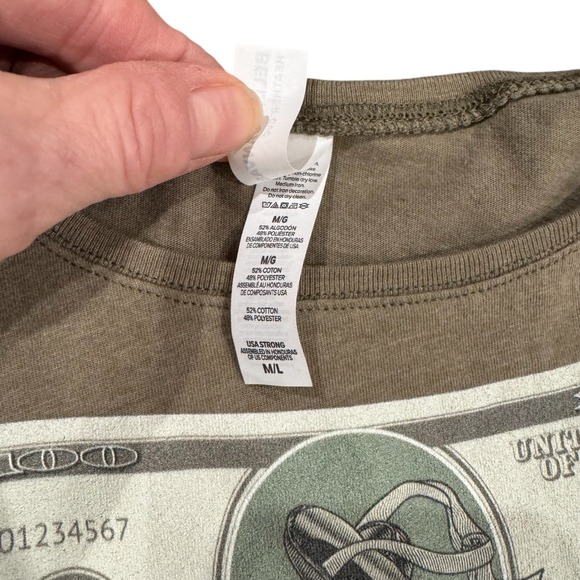 BARRE TRASH t shirt. Size M/L fits like an XS - Picture 5 of 6